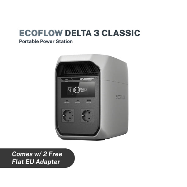 EcoFlow Delta 3 Classic Portable Power Station