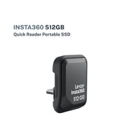 Insta360 Quick Reader 512GB Portable SSD
