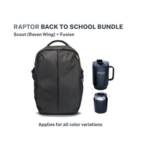 Back To School Bundle Raptor Scout Raven Wing + Fusion 28oz