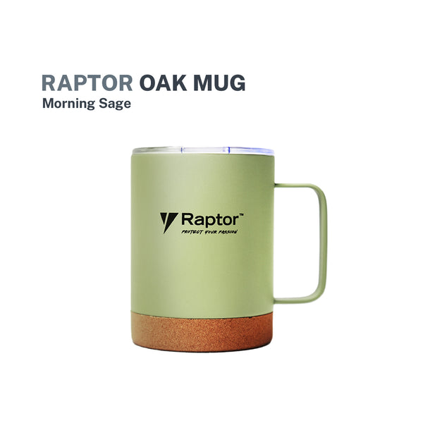 Raptor Drinkware Oak Mug 12oz