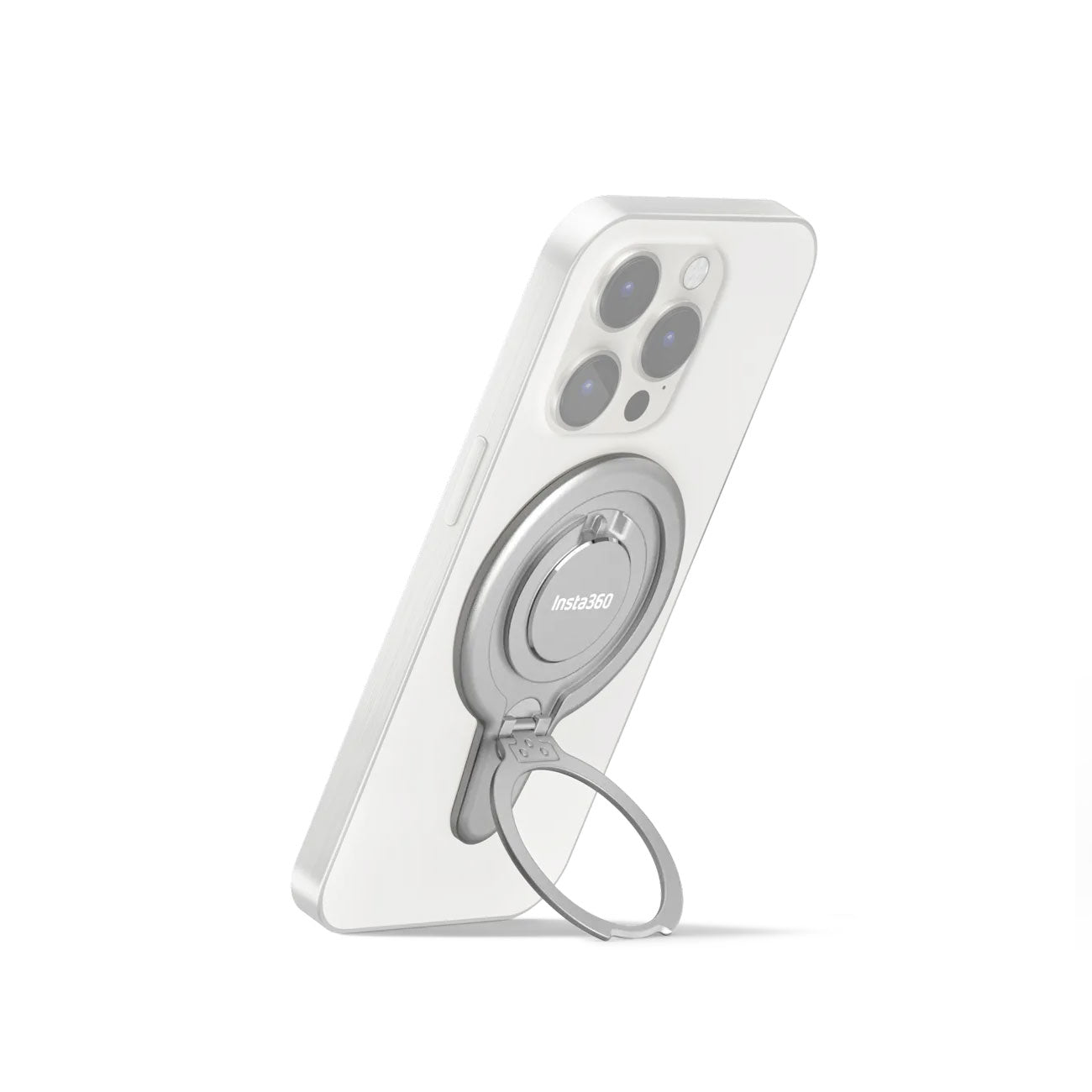 Insta360 Flow 2 Pro Magnetic mount on a phone