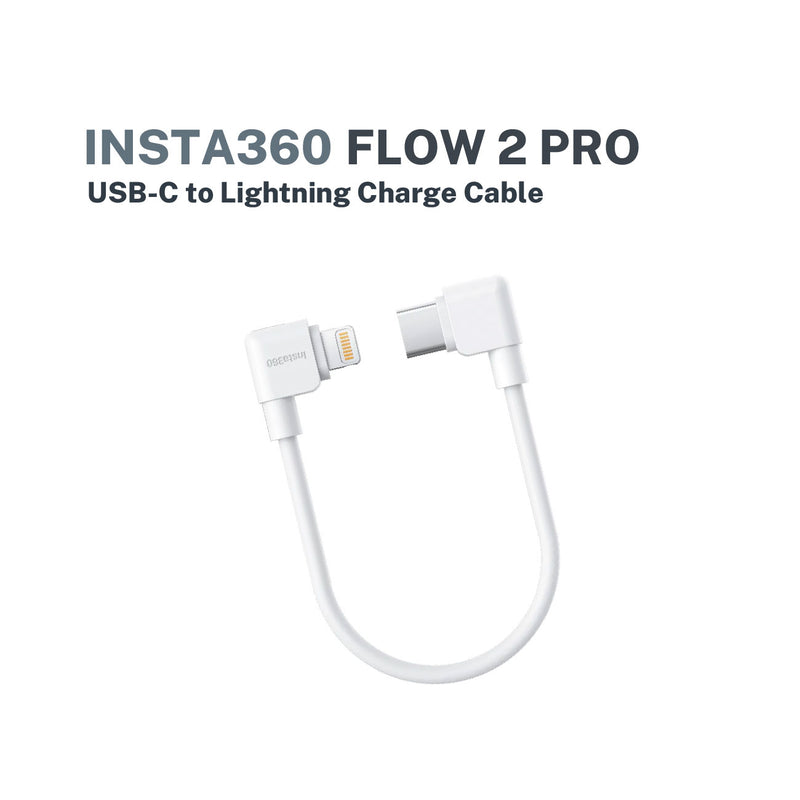 Insta360 Flow 2 Pro USB-C to Lightning Charge cable