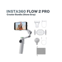 Insta360 Flow 2 Pro Creator Bundle Stone Gray