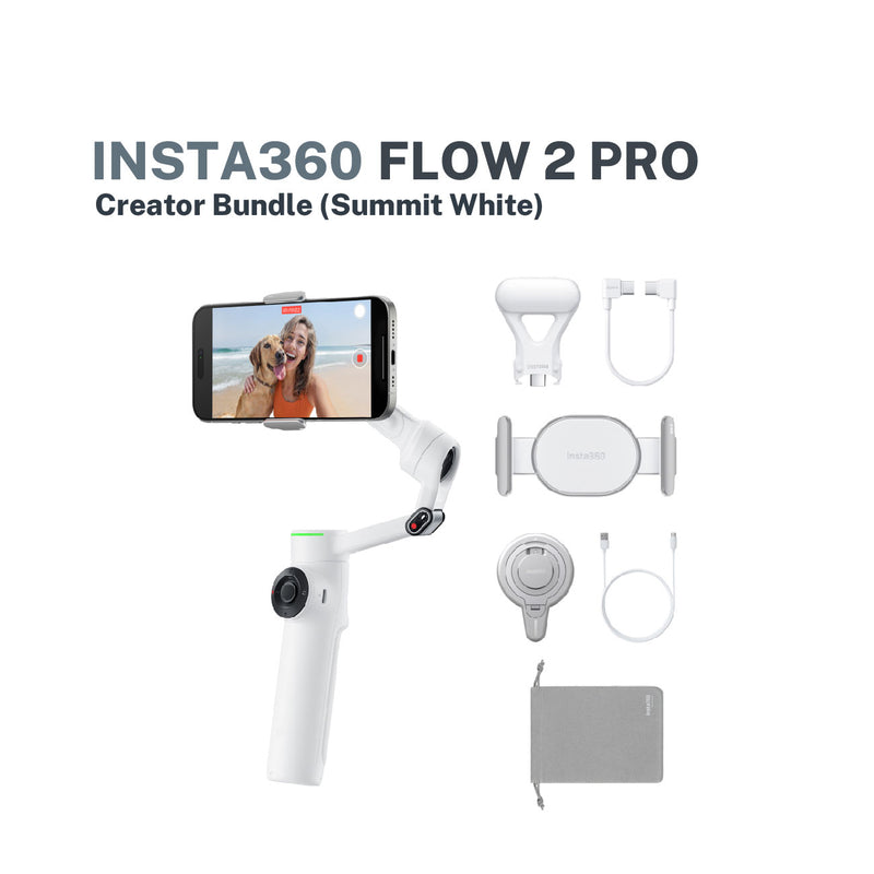 Insta360 Flow 2 Pro Portable AI-Powered Mobile Gimbal Stabilizer