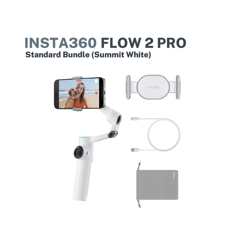 Insta360 Flow 2 Pro Portable AI-Powered Mobile Gimbal Stabilizer