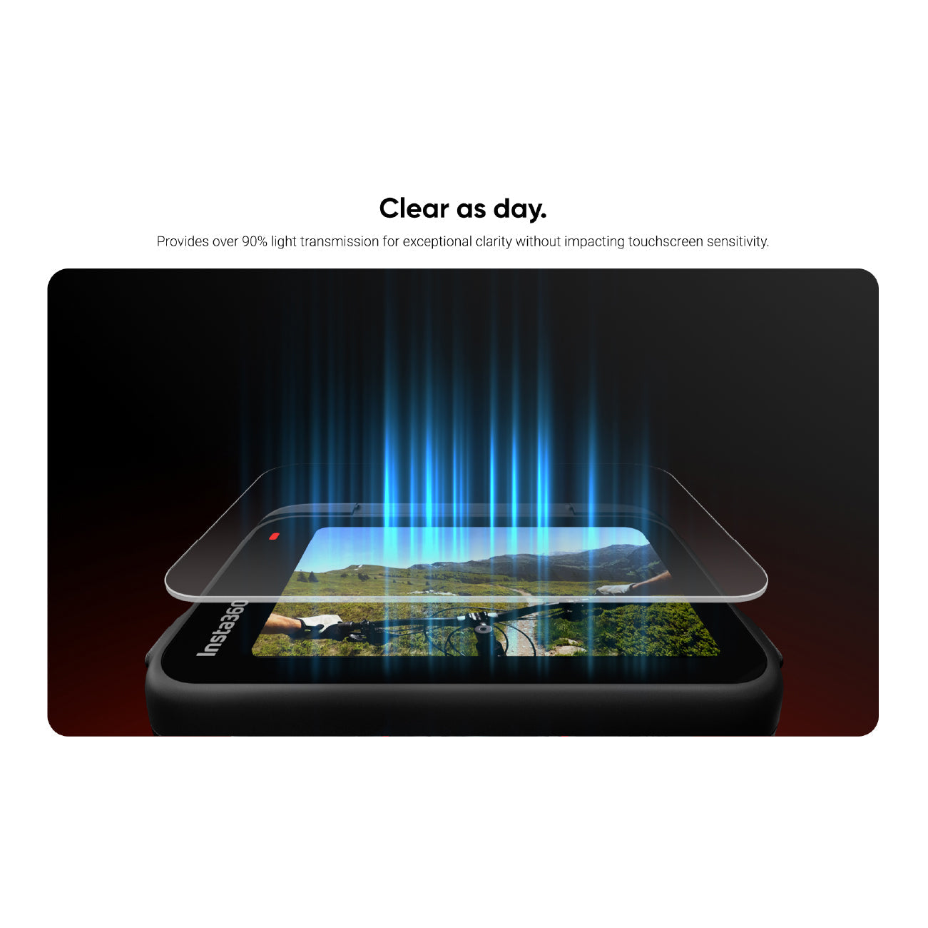 Screen protector for the Insta360 Ace Pro 2