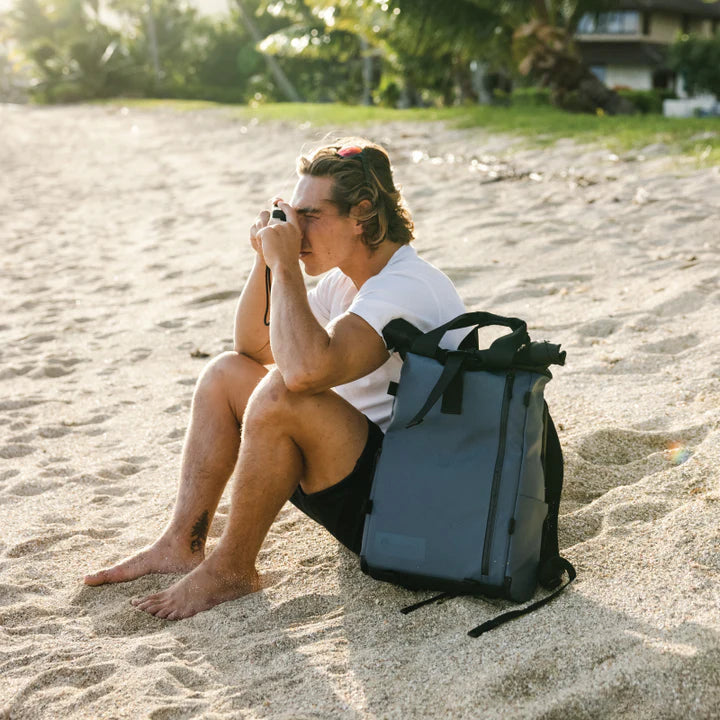 Guy with Wandrd PRVKE 11 Lite Backpack