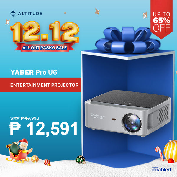 Yaber Entertainment Projector Pro U6