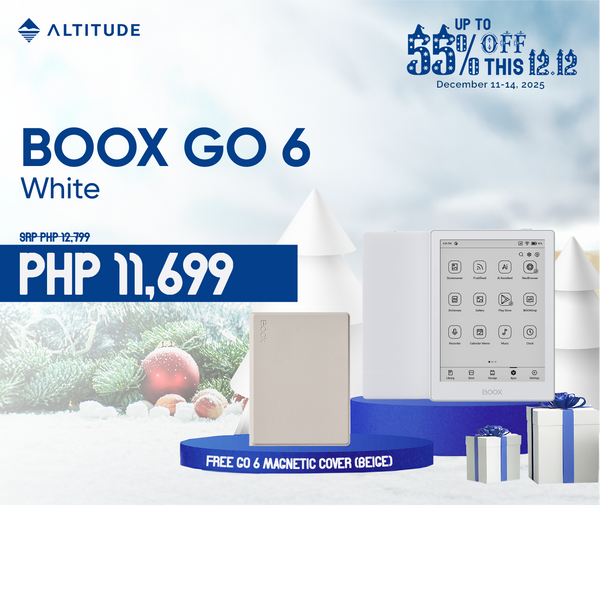 BOOX Go 6 E-ink Device Tablet White