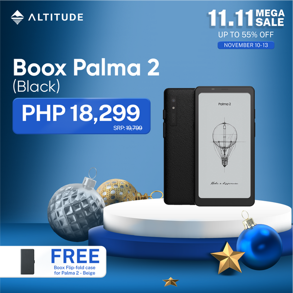 BOOX Palma 2 E-Ink Mobile Device Black