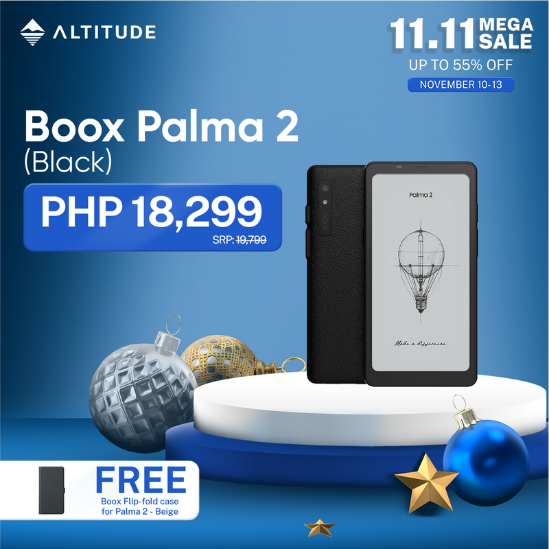 BOOX Palma 2 E-Ink Mobile Device Black
