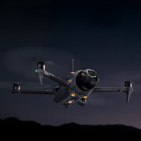 DJI Mavic 4 Pro flying at night