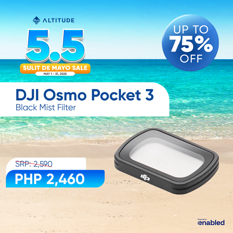 DJI Osmo Pocket 3 Black Mist Filter