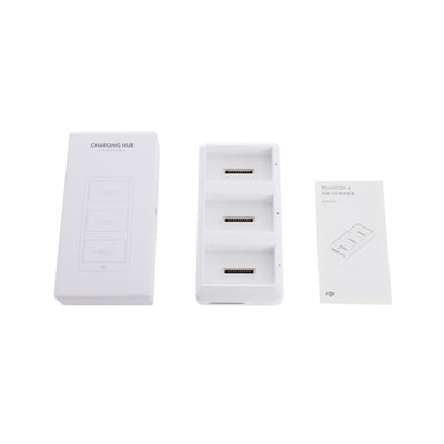 Bottom of the DJI Phantom 4 Battery Charging Hub