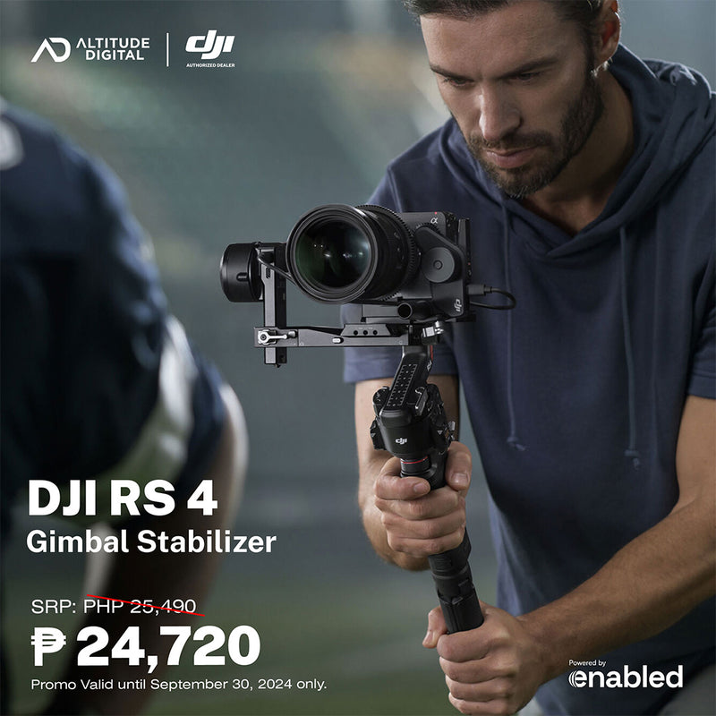 DJI RS 4 Gimbal Stabilizer