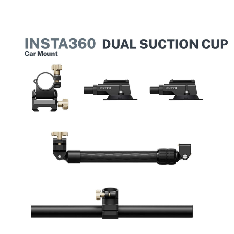 Insta360 Dual Suction Cup Car Mount