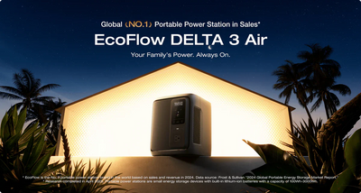 EcoFlow Delta 3 1000 Air Portable Power Station