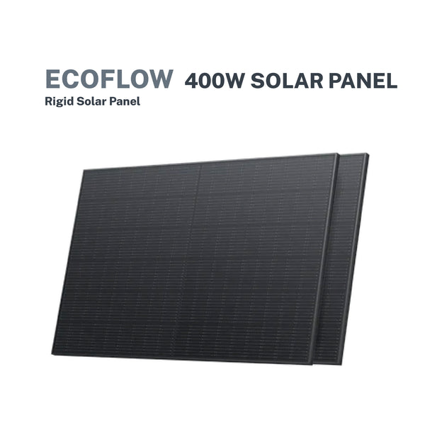 EcoFlow 400W Rigid Solar Panel (2 Pieces)