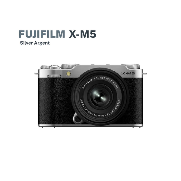 FUJIFILM X-M5 Mirrorless Camera  (Silver Argent)