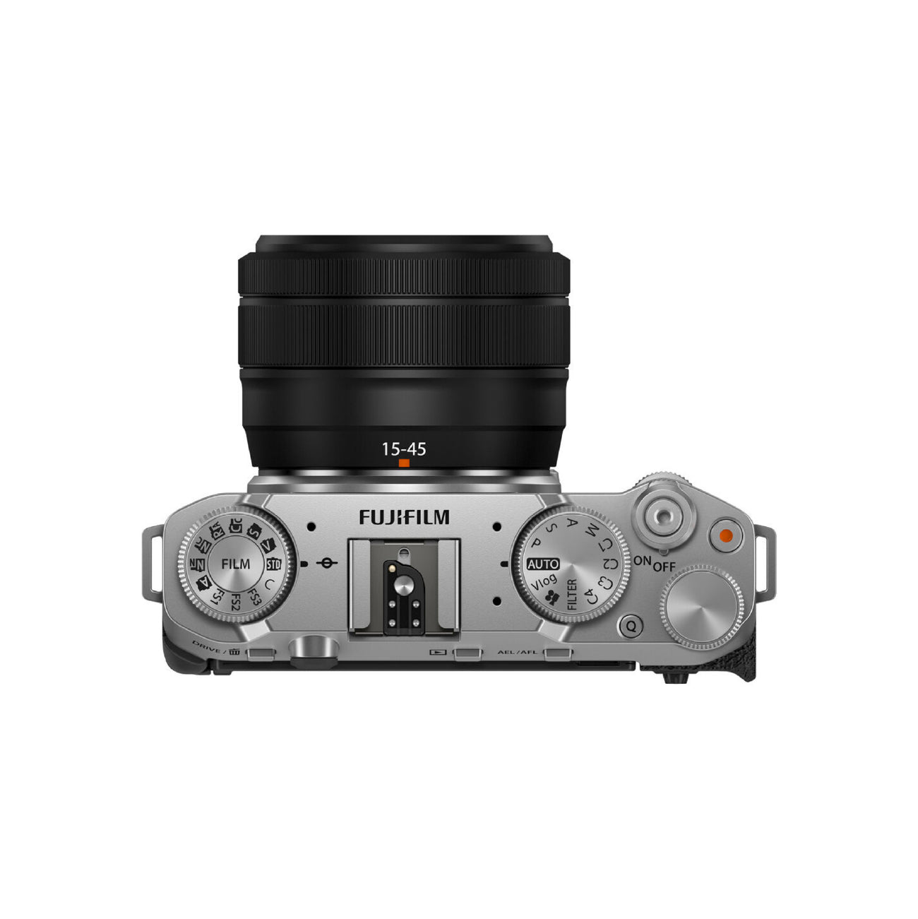 Fujifilm X-M5 Silver Agent with 15-45mm Lens