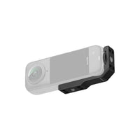 Insta360 X5 mounted on theV vertical-horizontal mount
