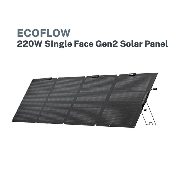 EcoFlow 220W Portable Solar Panel (Single-Face)