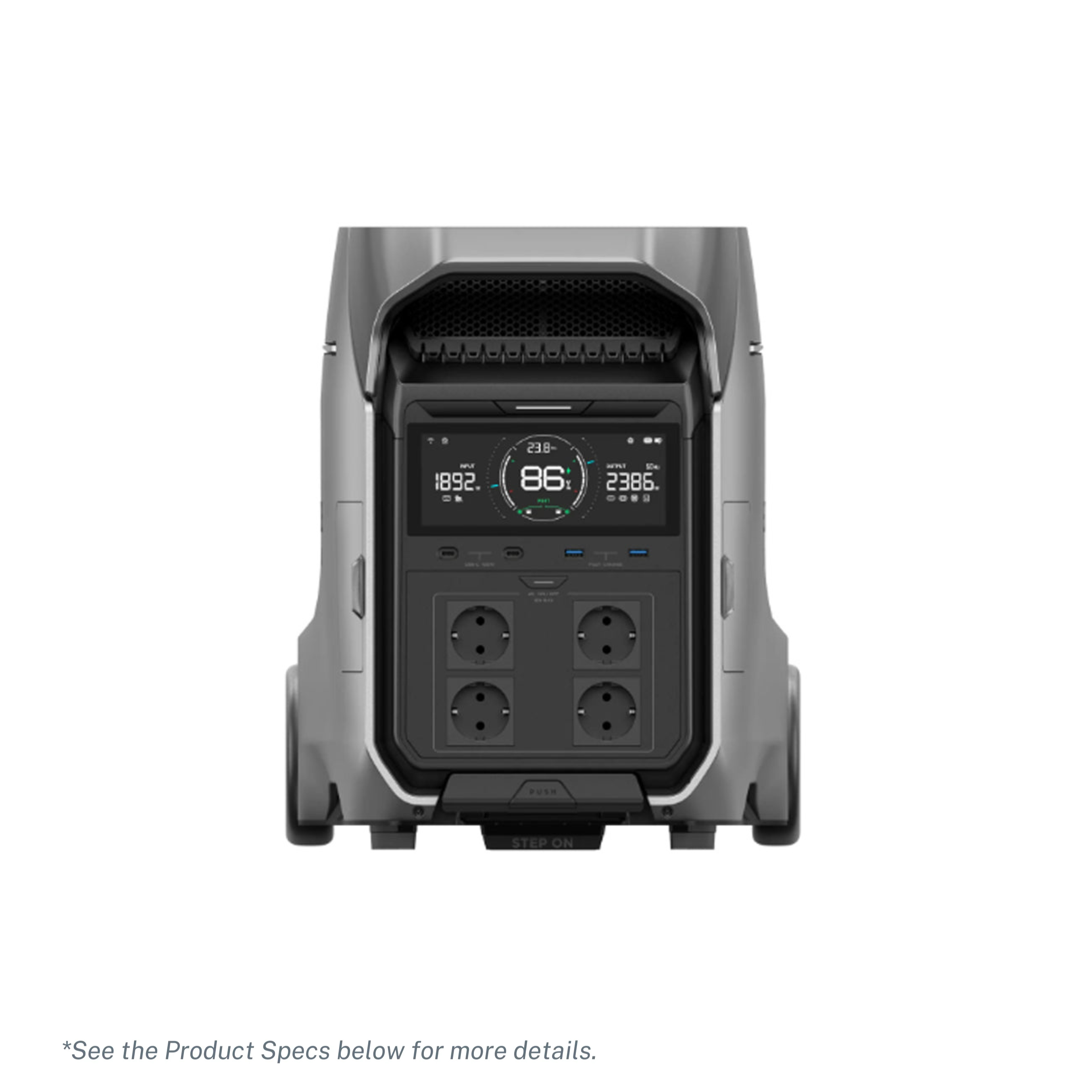 EcoFlow Delta Pro 3 Power Station - EU (Refurbished)