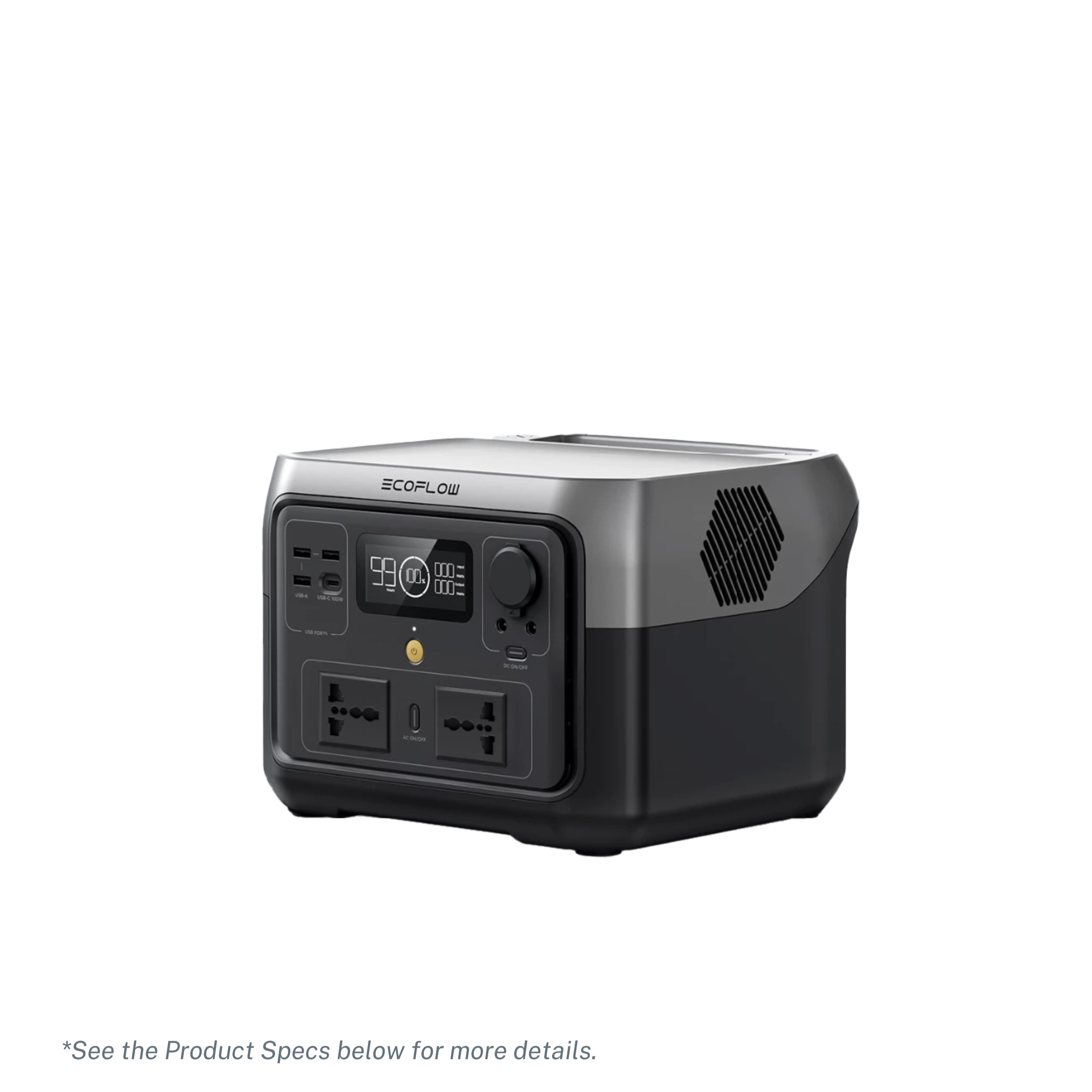 EcoFlow River 2 Max 500 Power Station (Refurbished)