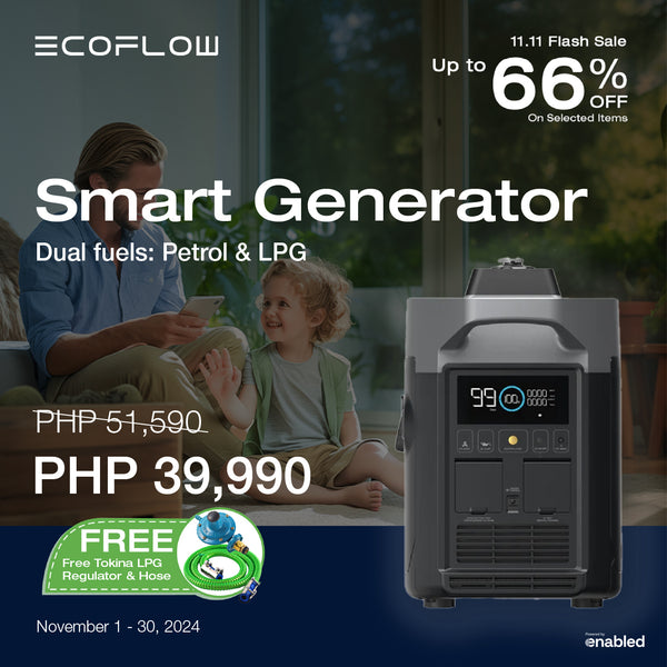 EcoFlow Smart Generator (Dual Fuels - Petrol & LPG)