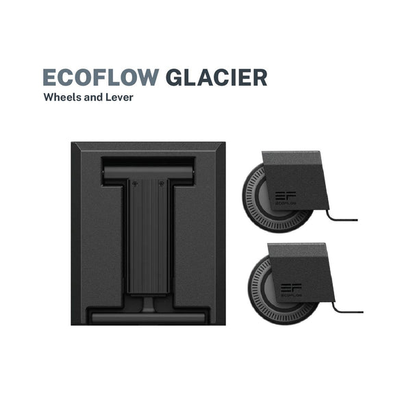 Ecoflow Glacier Accessories Detachabe Wheels and Lever