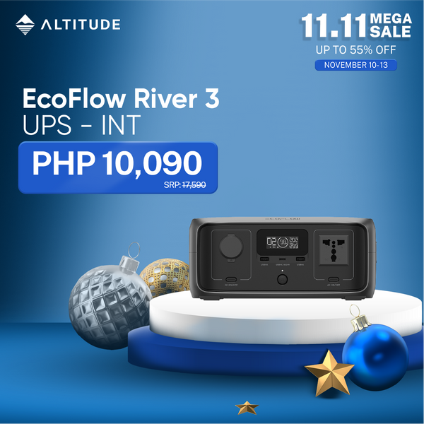 EcoFlow RIVER 3 (UPS) Portable Power Station