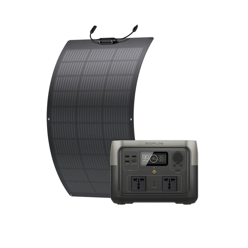 EcoFlow RIVER 2 Max 500 Portable Power Station (w/ Solar Panel Bundle Available)