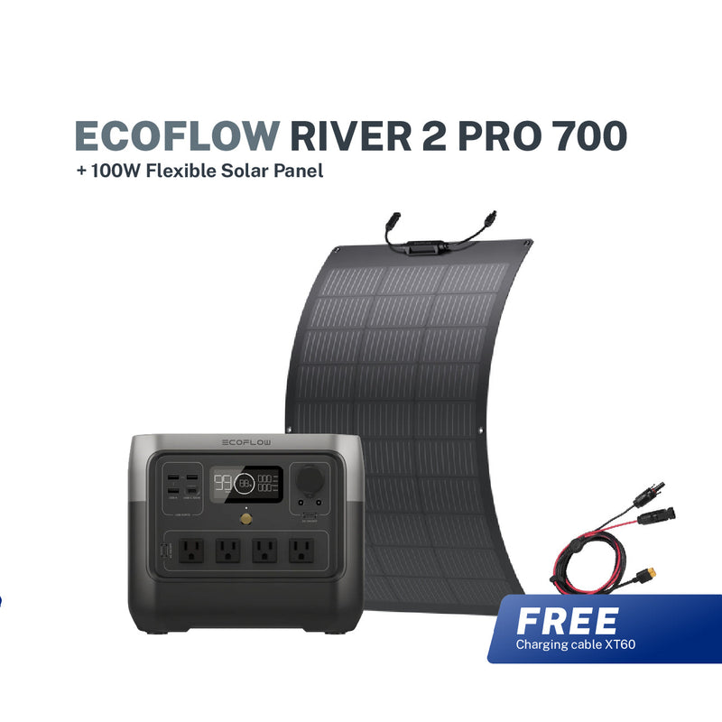 Ecoflow River 2 Pro 700 Portable Power Station (w/ Solar Panel Bundles Available)