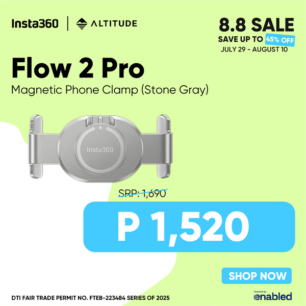 Insta360 Flow 2 Pro Magnetic Phone Clamp
