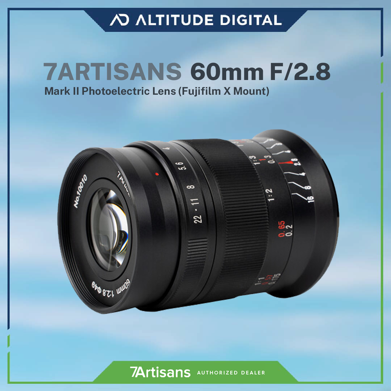 7Artisans 55mm Mark II APS-C MF Lens Altitude - Main Image