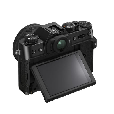 LCD Screen of Fujifilm X-T30 II Mirrorless Camera with 15-45mm Kit - Black
