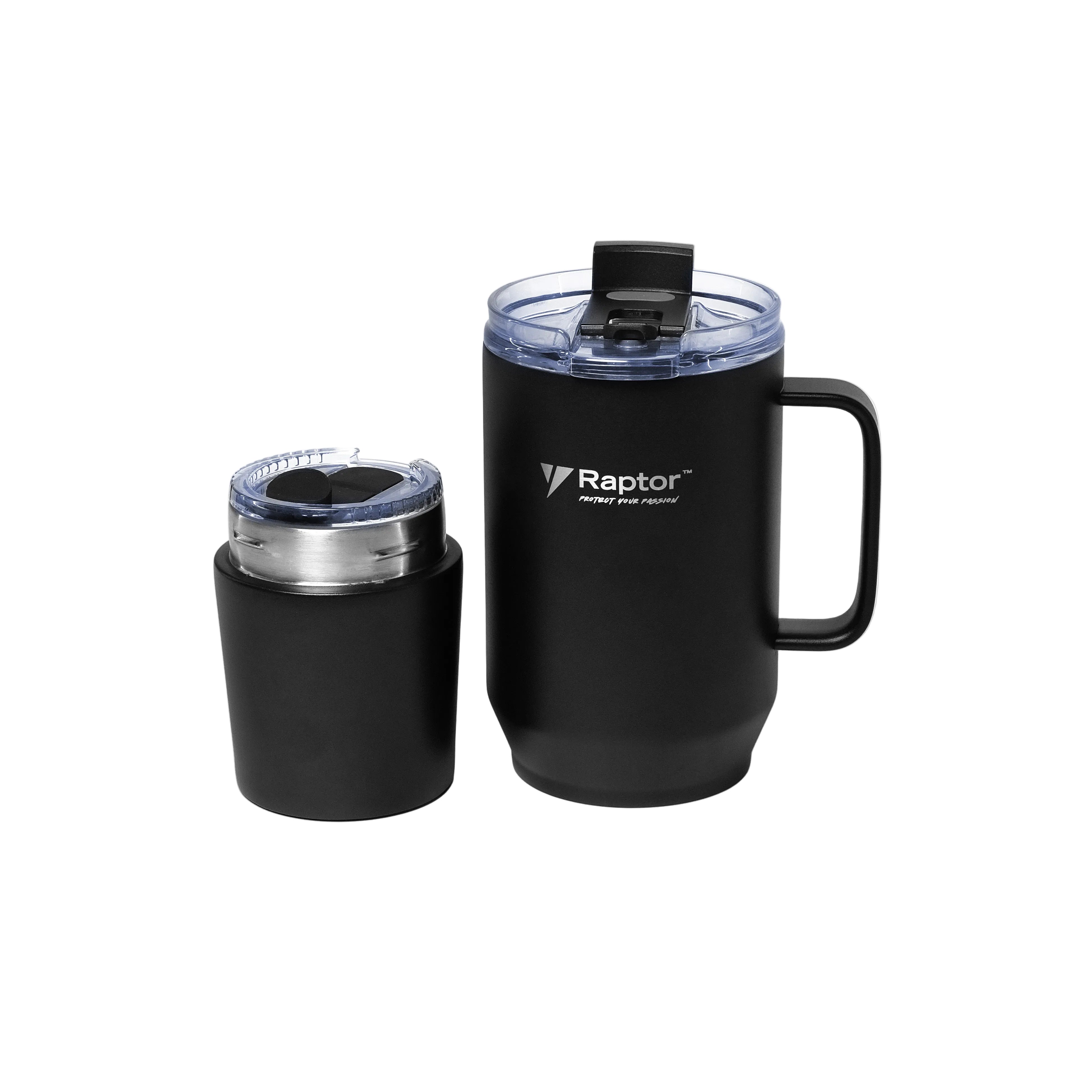 Raptor Drinkware Fusion Tumbler 28oz - Jet Black (Open Box)