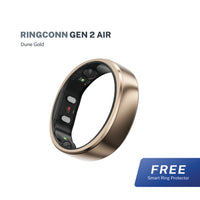 RingConn Smart Ring Gen 2 Air Dune Gold