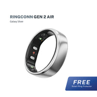 RingConn Smart Ring Gen 2 Air Galaxy Silver