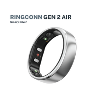 Smart ring 'Ringconn Gen 2 Air' in Galaxy Silver