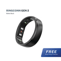 RingConn Smart Ring Gen 2 Matte Black