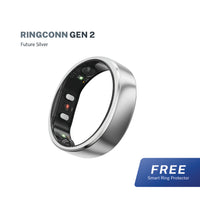 RingConn Smart Ring Gen 2 Future Silver