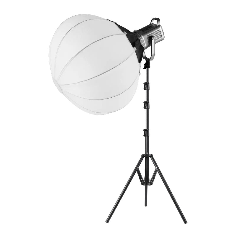 GVM PR150R 150W High Power LED Spotlight Bi-Color & RGB Studio Lighting Kit with Softbox