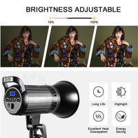 GVM-G100W's brightness is adjustable