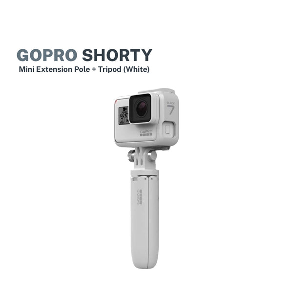 GoPro Shorty Mini Extension Pole + Tripod (White)