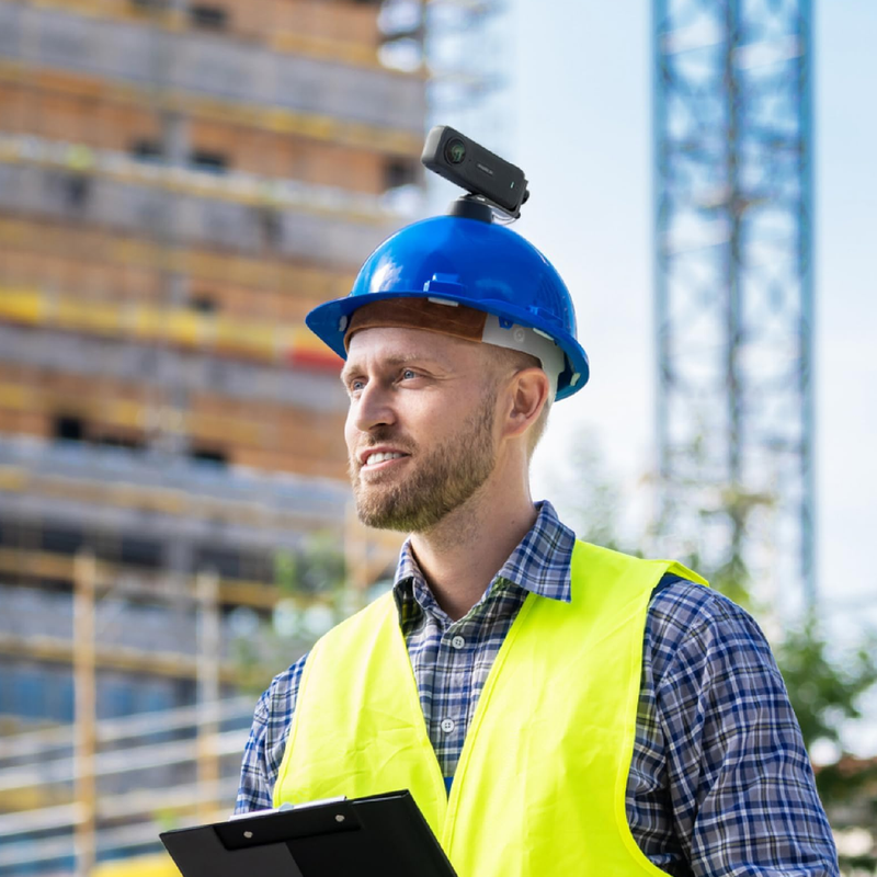 Insta360 Hard Hat Camera Mount