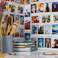 Fujifilm Instax Mini Photos on a wall