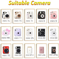 Fujifilm Instax Mini Twin 20-Sheet Pack is compatible with 15 different instax cameras
