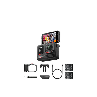 Insta360 Ace Pro 2 Action Camera Dual Battery Xplorer Bundle (dark gray)