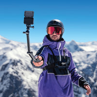mountain selfie with the Insta360 Ace Pro Action Camera